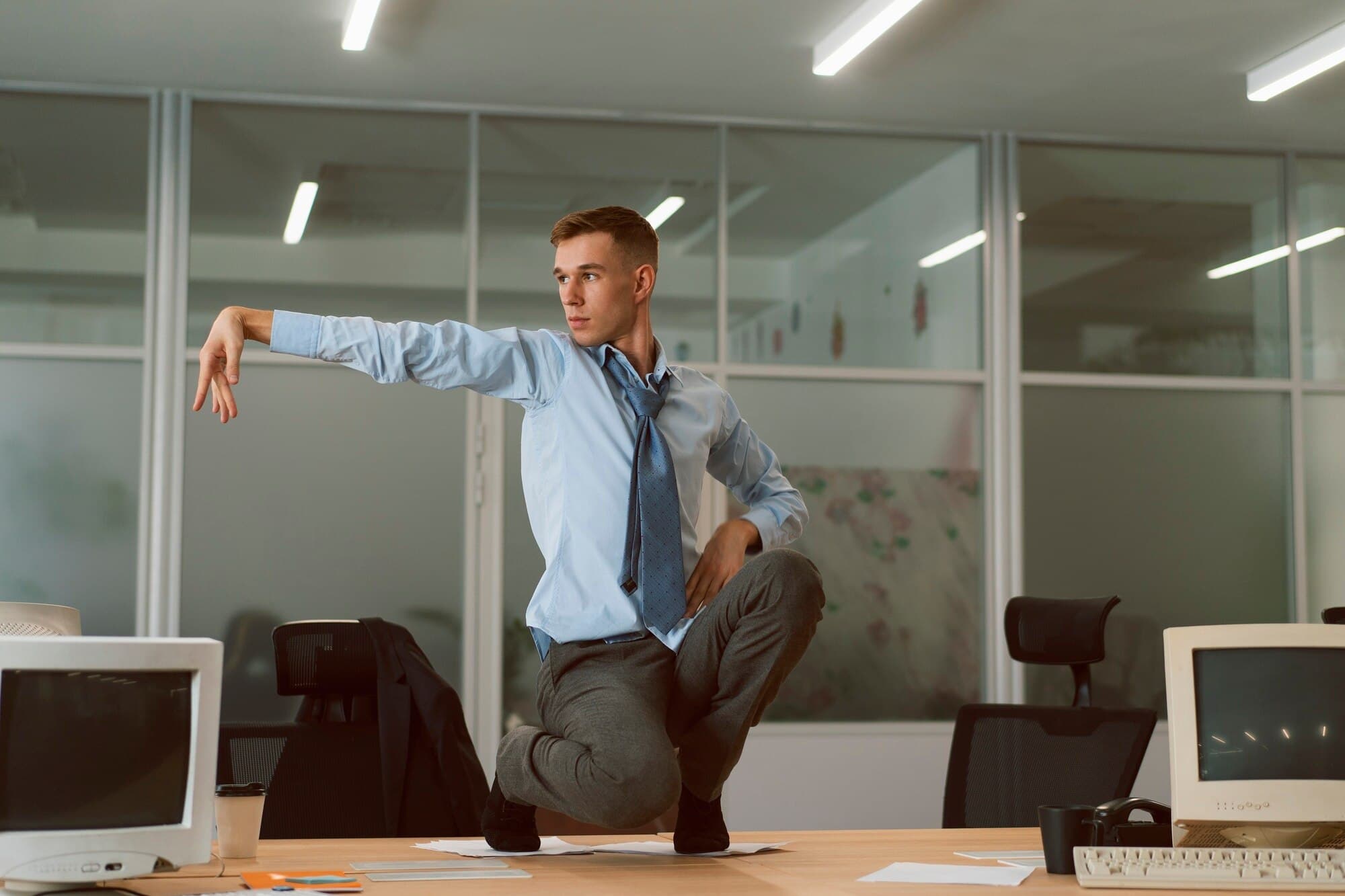 Midday posture reset