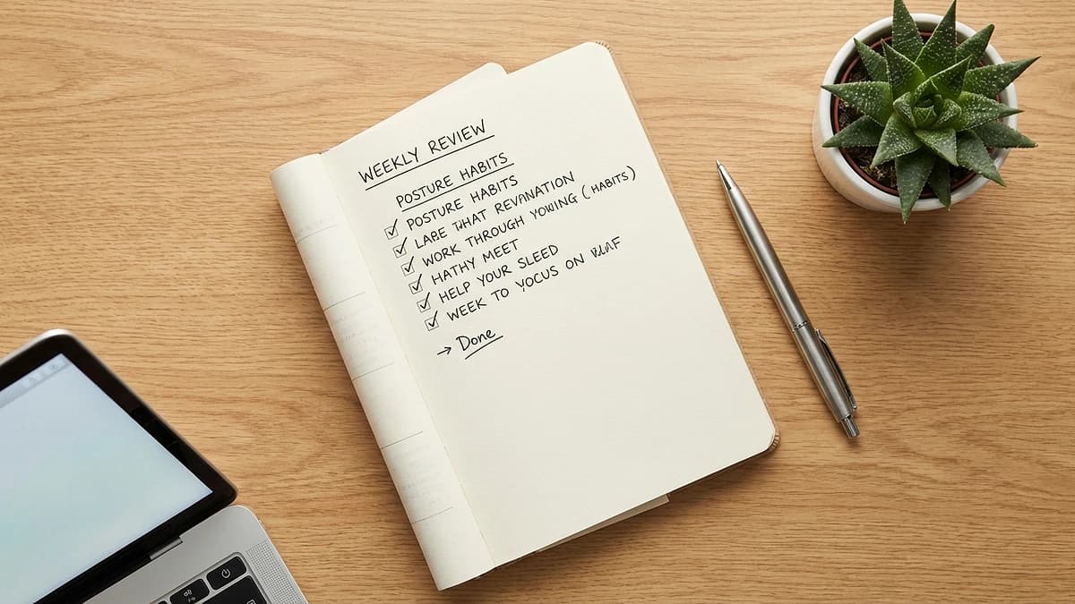 Lista de comprobación semanal