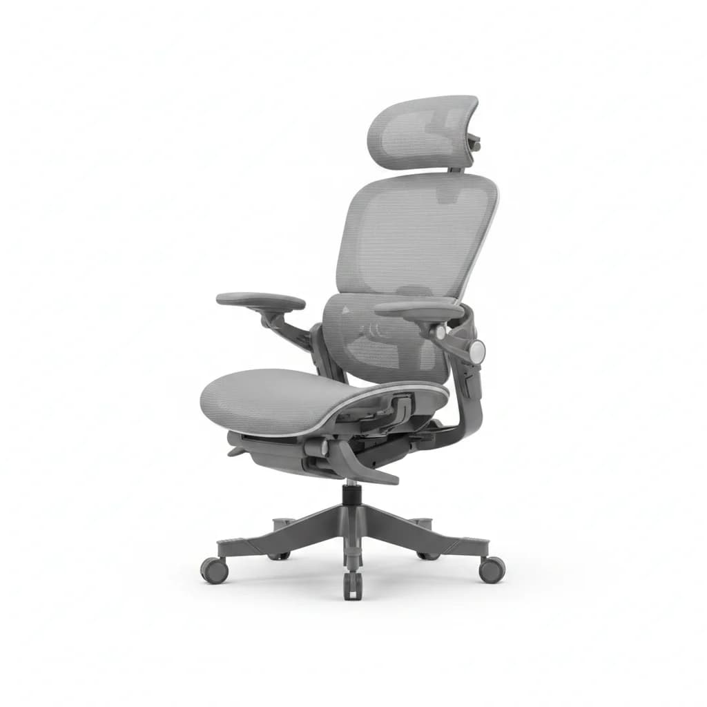 Breathable mesh back of the Explorer task chair