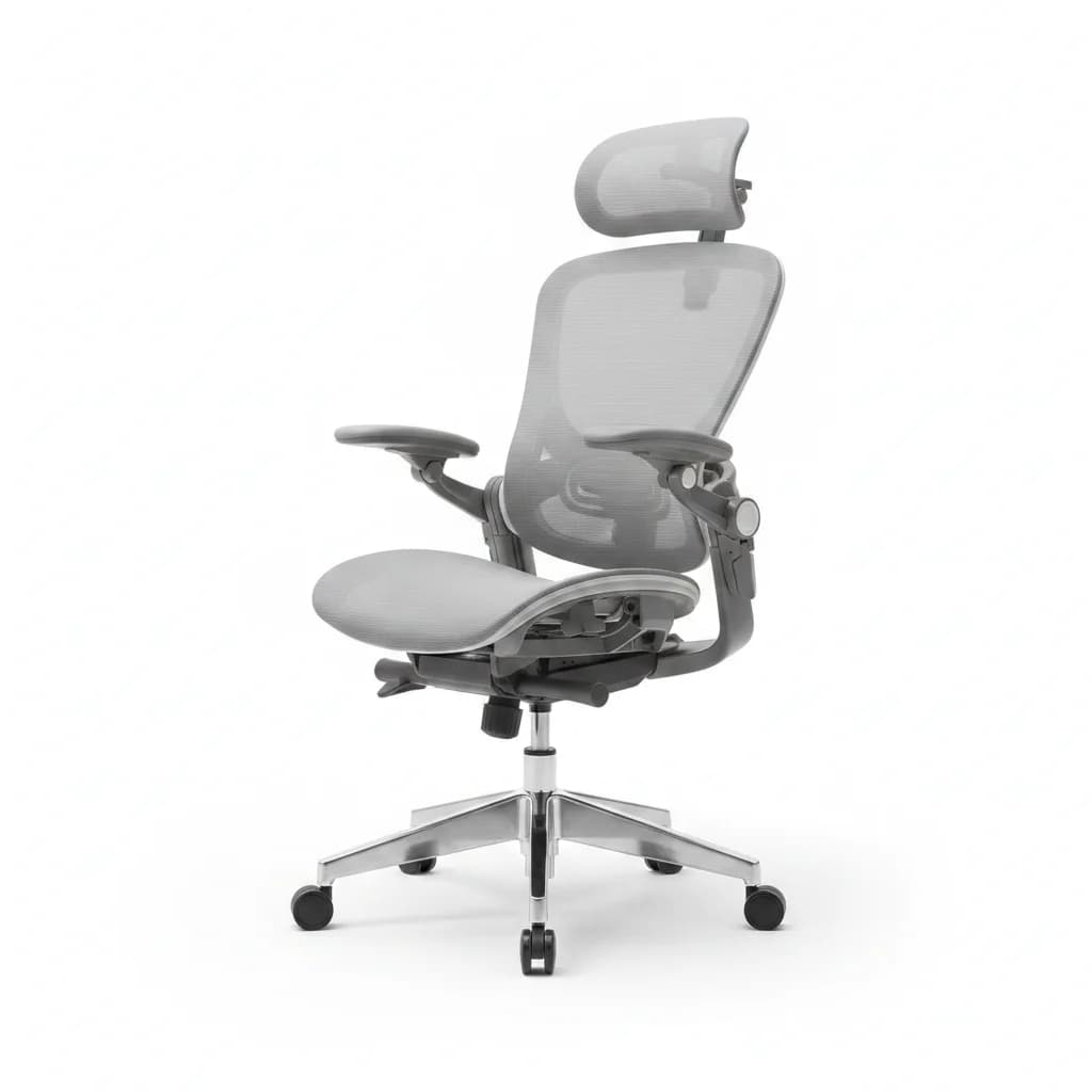 Adjustable armrest and tilt mechanism of the Explorer task chair