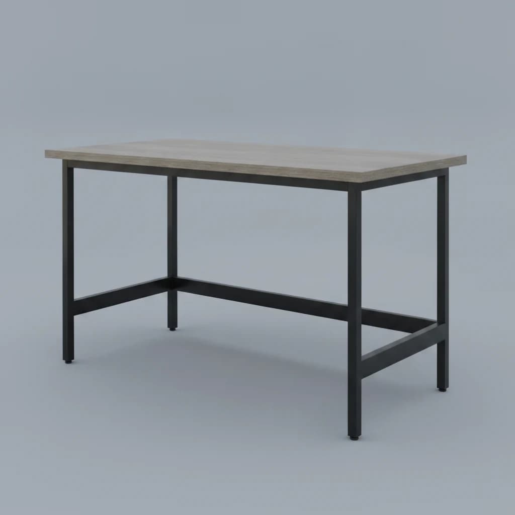 Steel frame of the ergonomic desk