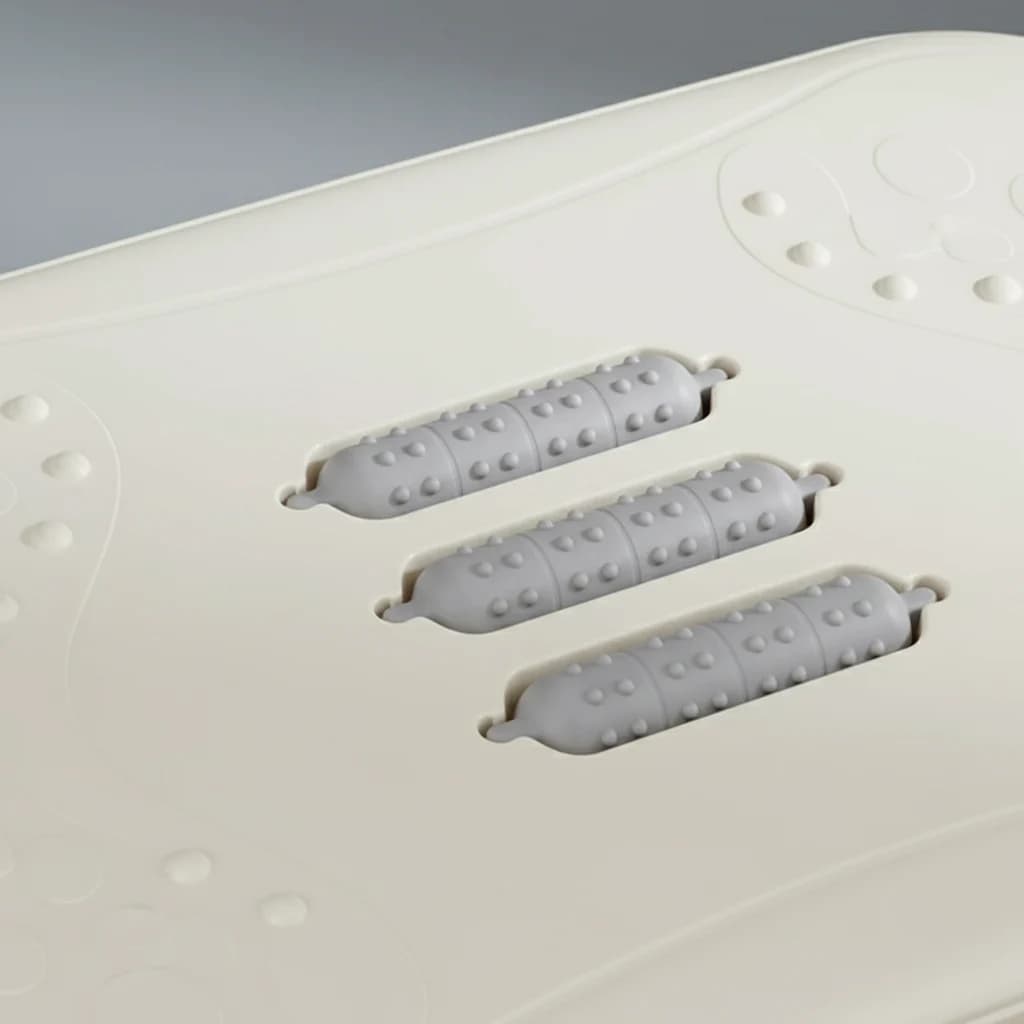 Close-up of the foot rocker surface and frame