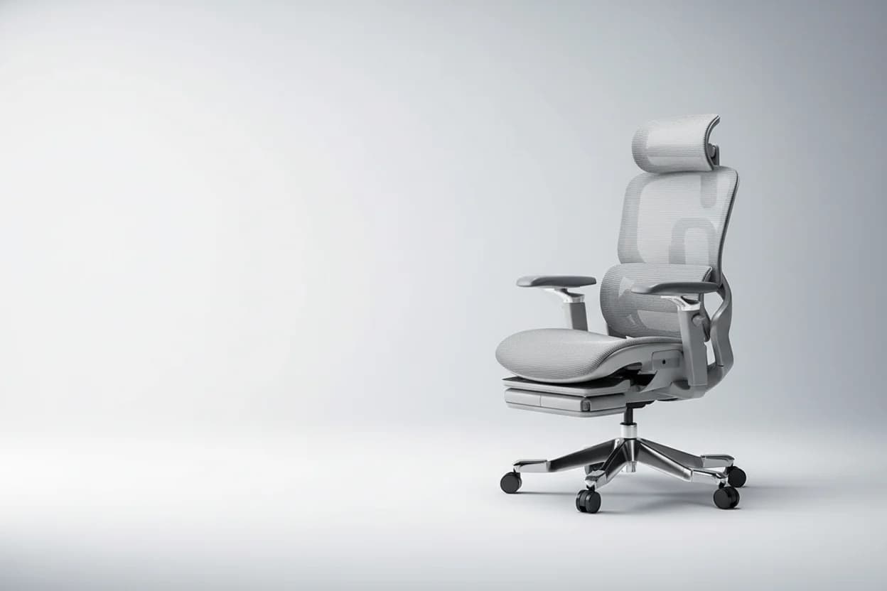 LumaSpine Pro ergonomic office chair shown from the front