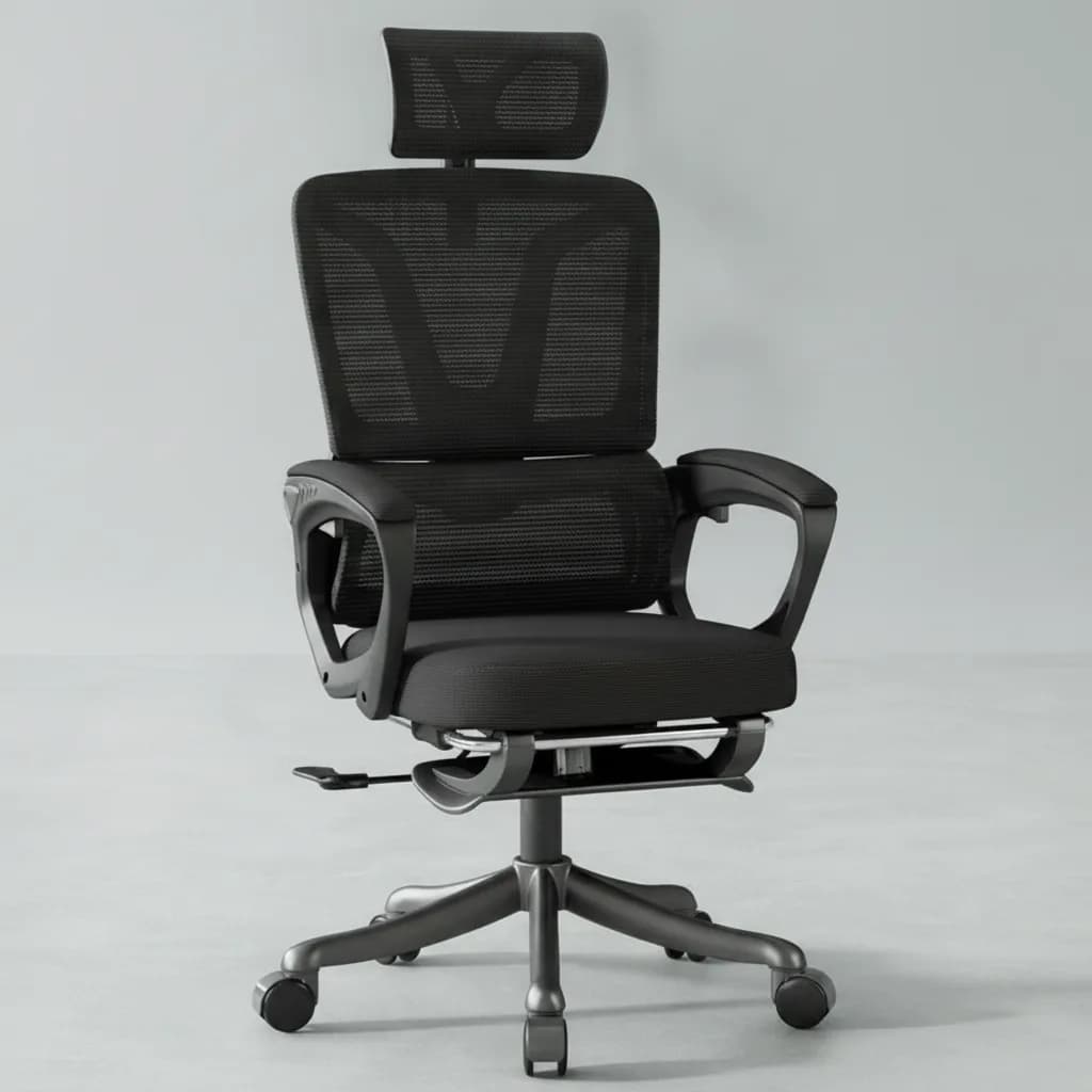 4D armrest and recline mechanism of the LumaSpine Pro