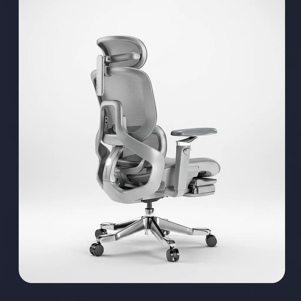 A complete ergonomic home-office setup