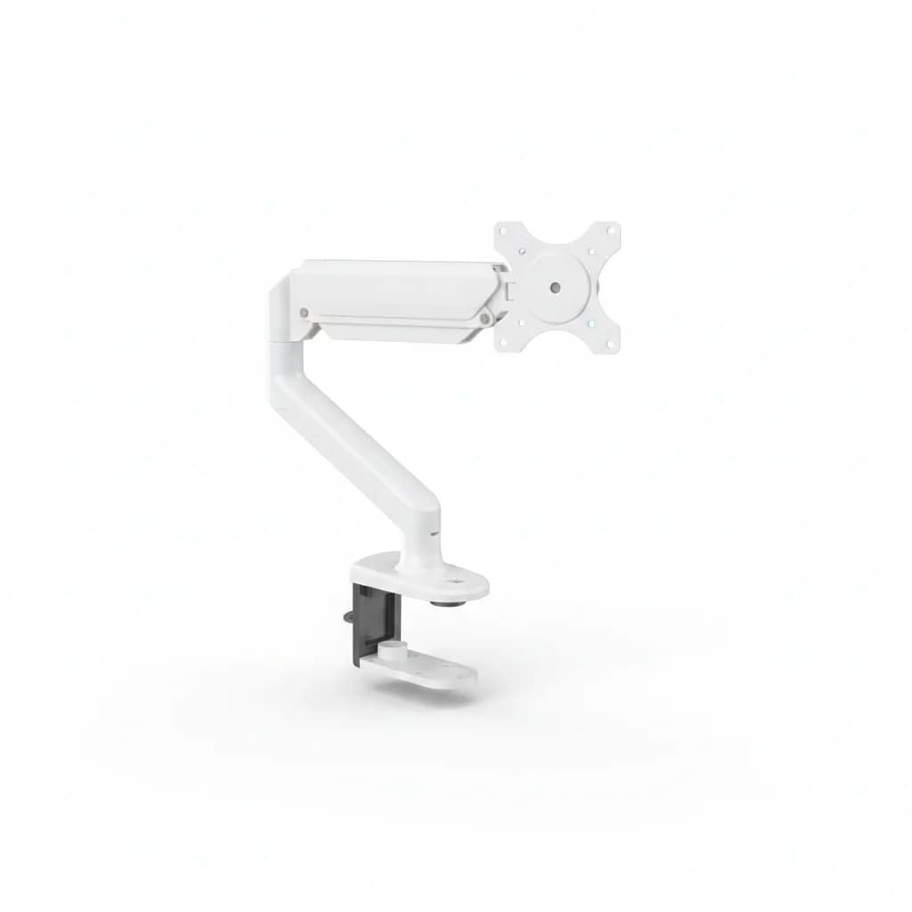 Single monitor arm shown from the front