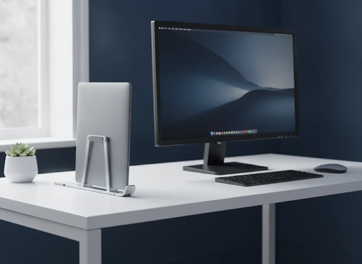 Vertical Laptop Stand