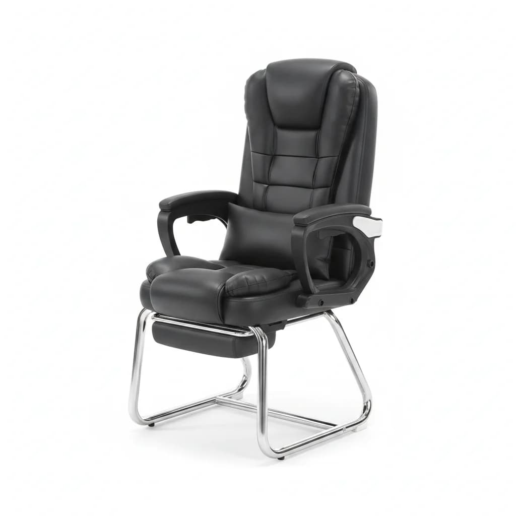 Executive Leather High-Back Chair