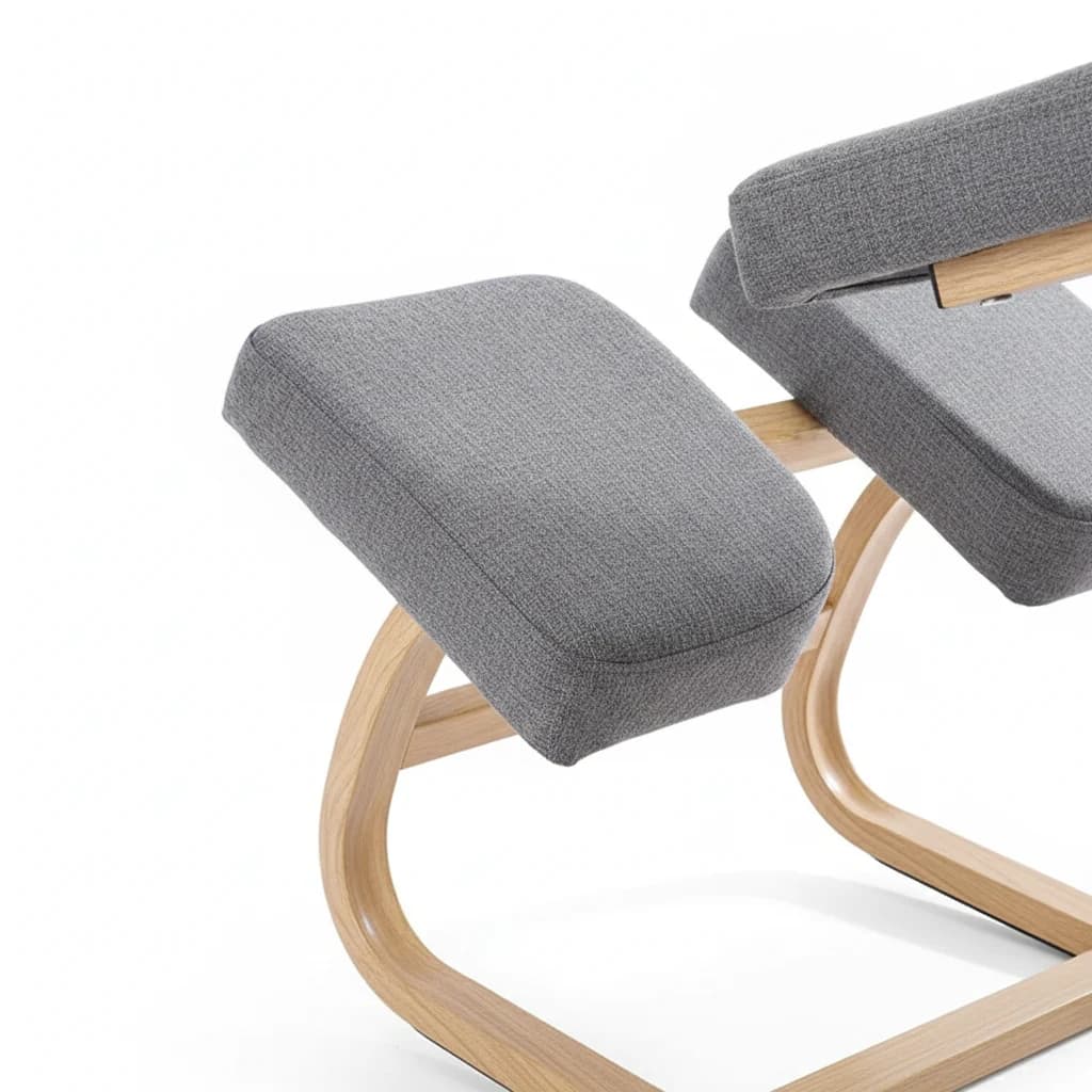 Sedia ergonomica con appoggio per le ginocchia