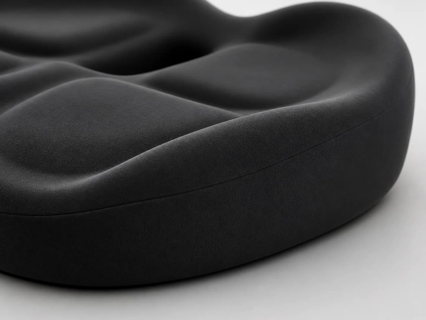 Macro detail of the intact ContourX outer edge and sculpted surface