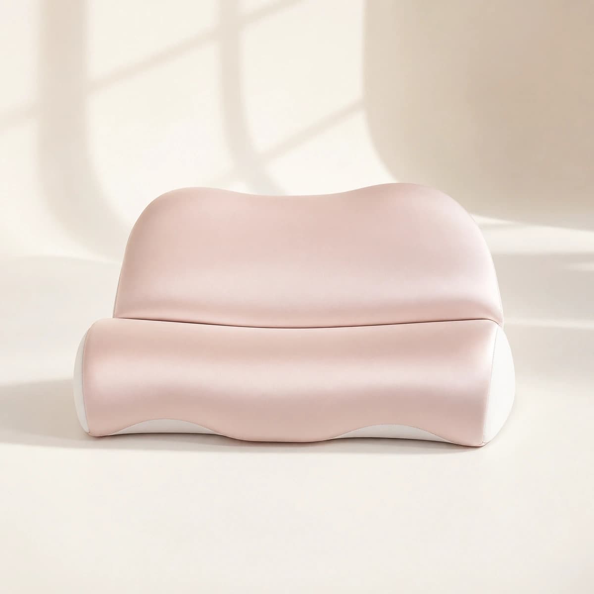 CloudArc Neck Pillow in Cloud Pink