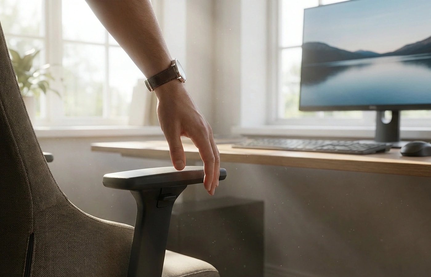 How to Adjust Office Chair for Lower-Back Support