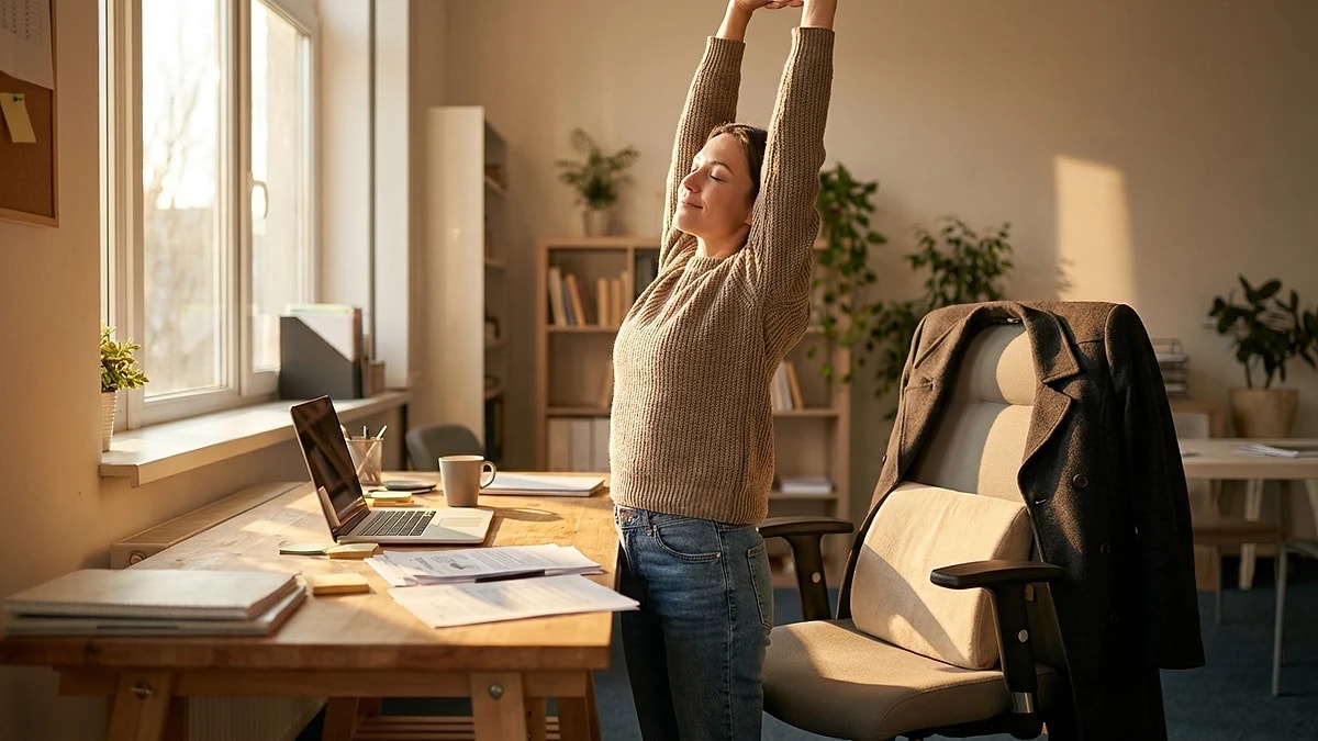 Midday posture reset