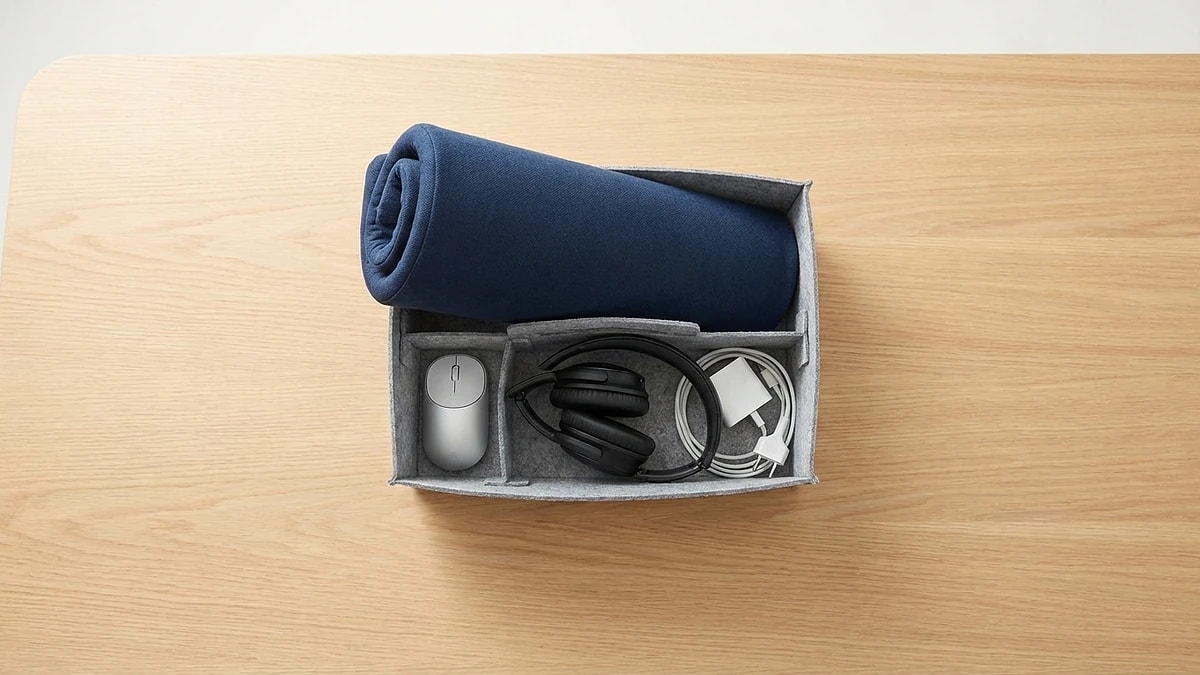 End-of-day pack-down