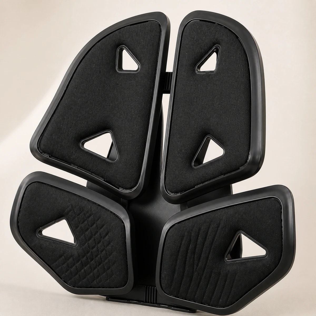 DriveFlex 4 panel openings and divided central channel structure