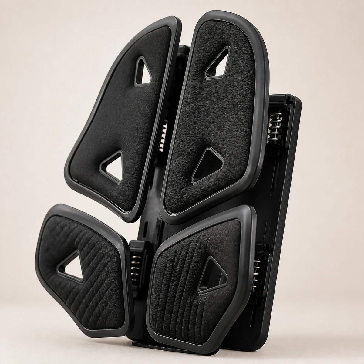 Close view of the four independently mounted DriveFlex 4 contact panels