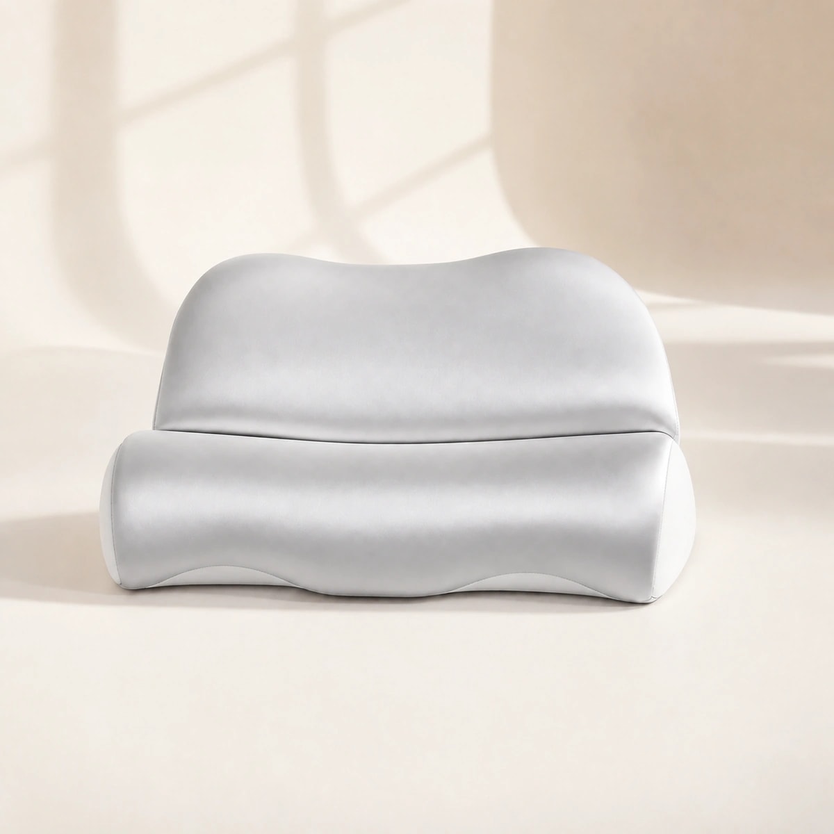 CloudArc Neck Pillow in Mountain Mist Grey
