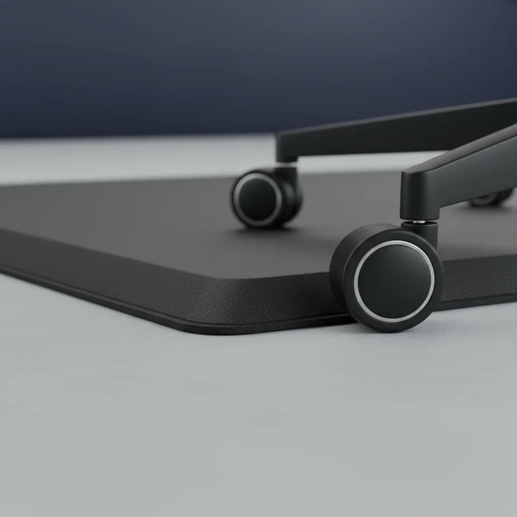 Beveled safe edge of the anti-fatigue mat