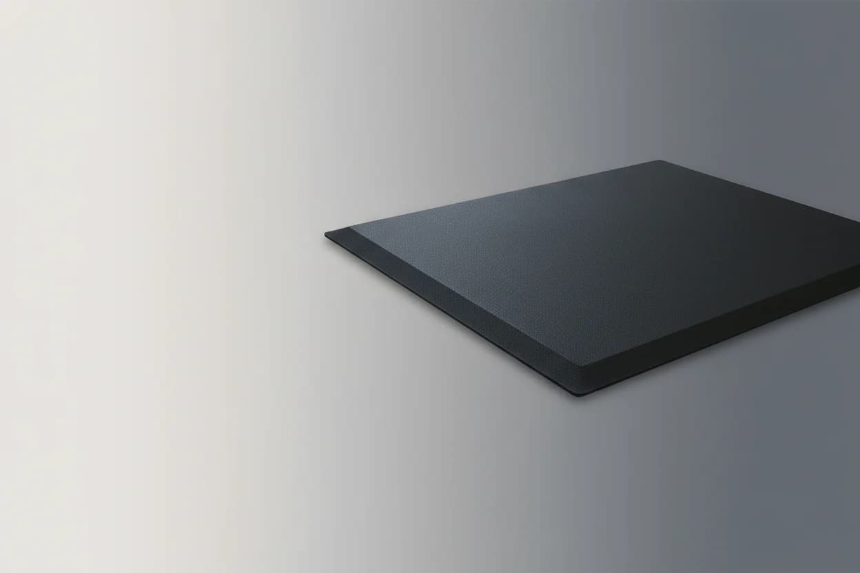 Anti-fatigue standing mat shown from the front