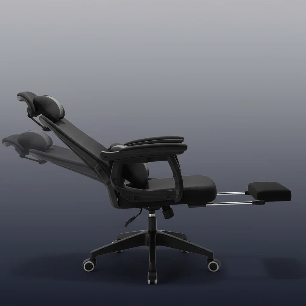 Full mesh backrest of the executive mesh chair