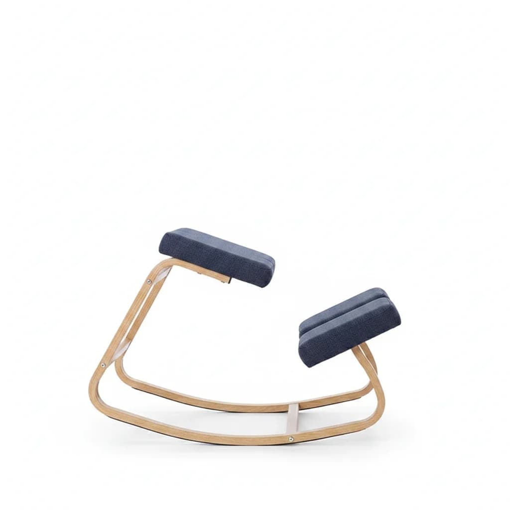 Active kneeling chair shown in profile