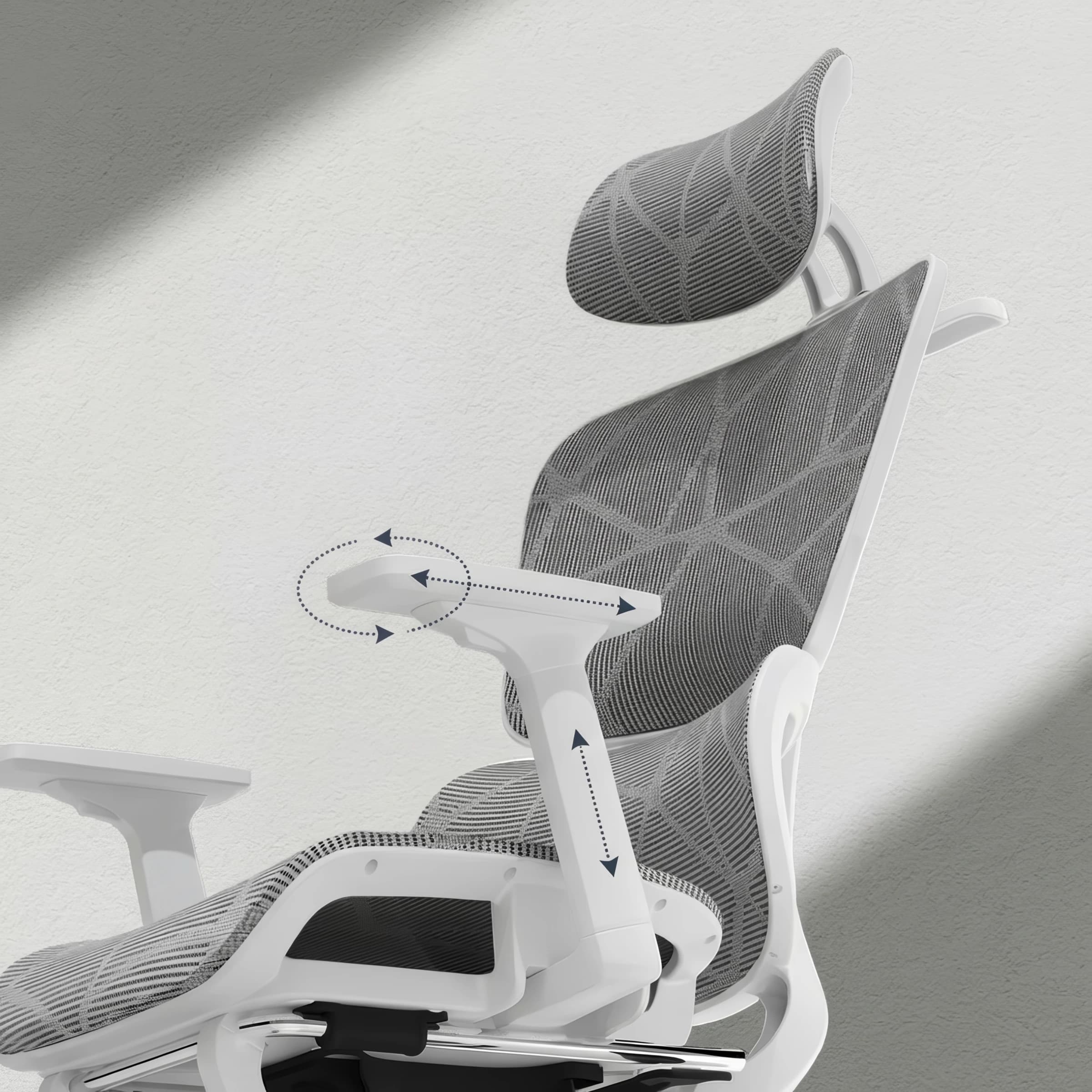 3D armrest adjustment directions