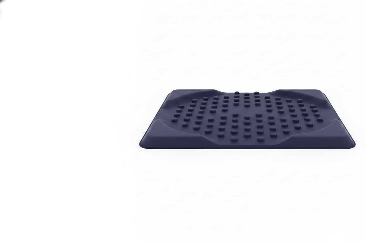 Standing desk massage mat shown from the front